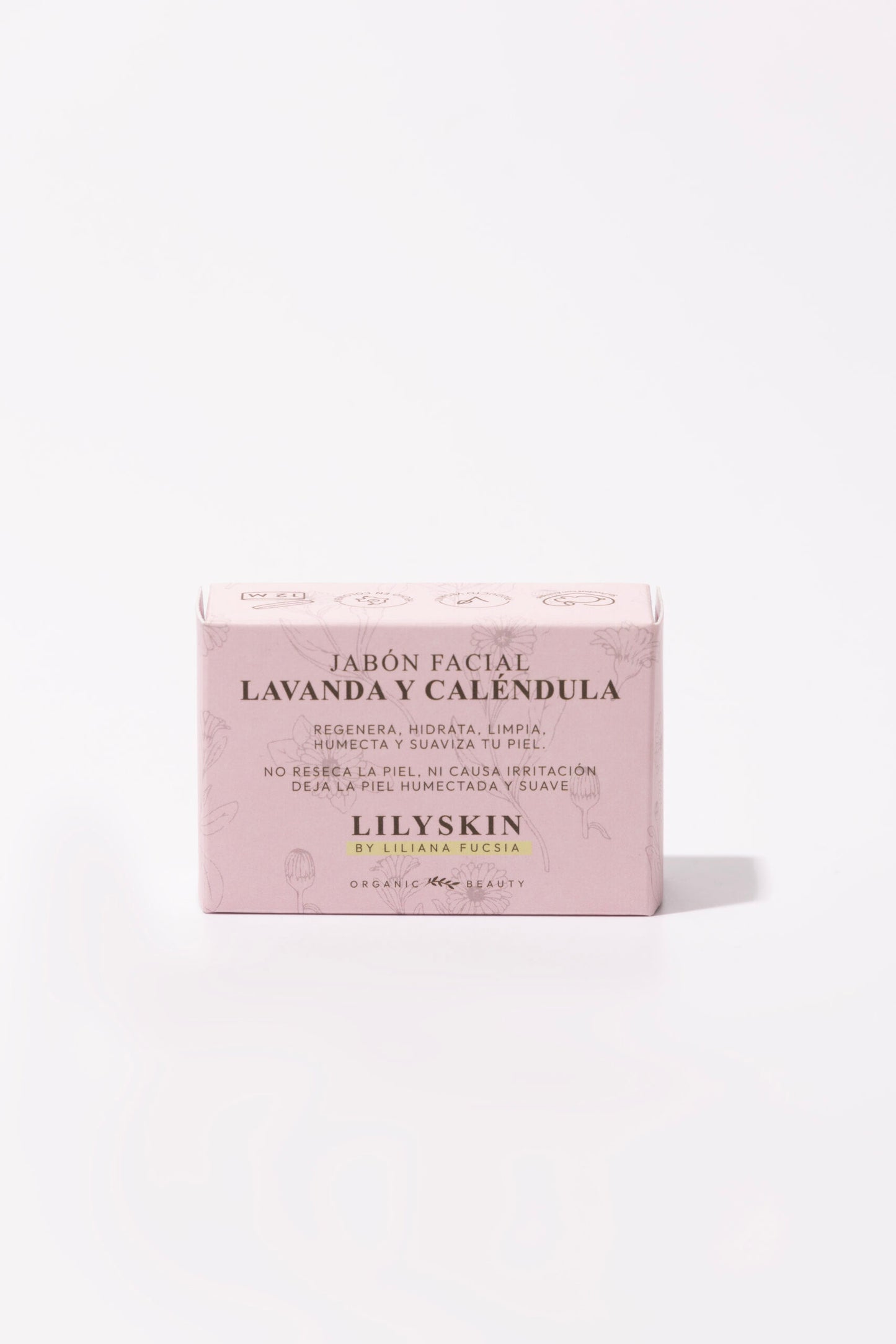 JABÓN FACIAL DE LAVANDA Y CALÉNDULA 50g