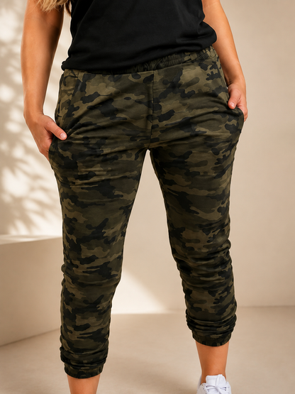 JOGGER CAMUFLADO VERDE