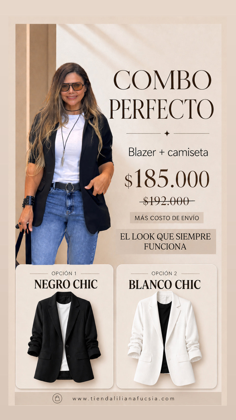 Combo Perfecto (Blazer + Camiseta Magic Slim)