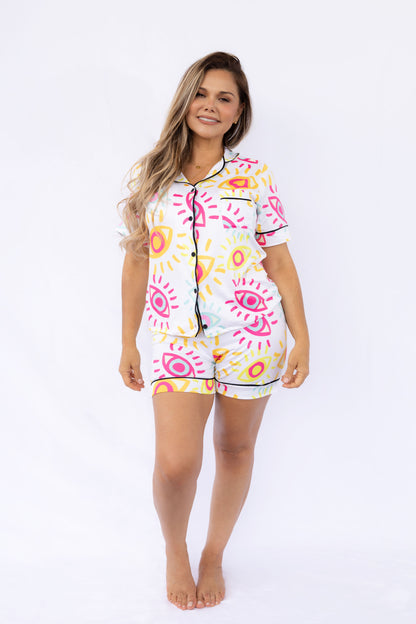 PIJAMA OJITOS LINDOS