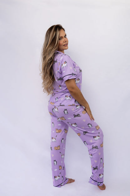 PIJAMA GATITOS MIAU