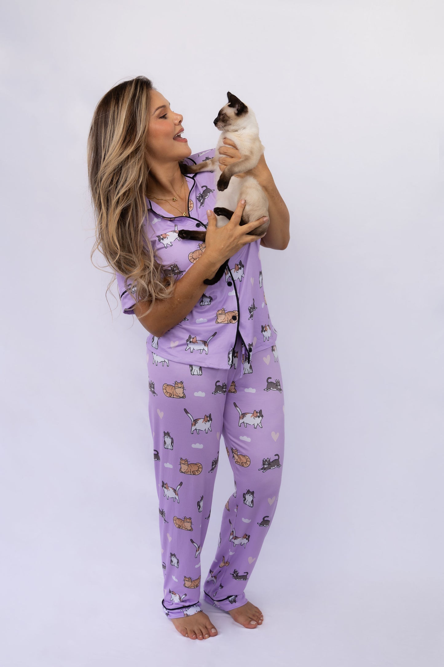PIJAMA GATITOS MIAU