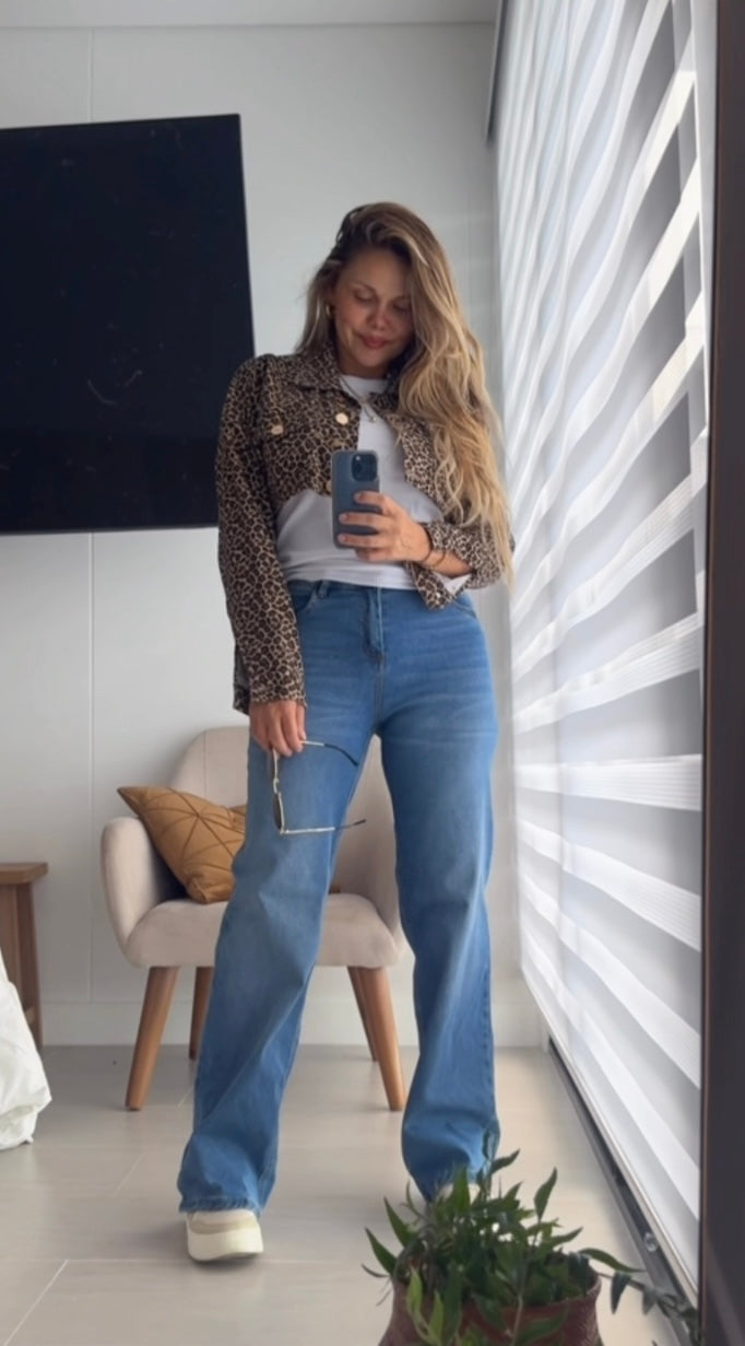 CHAQUETA ANIMAL PRINT