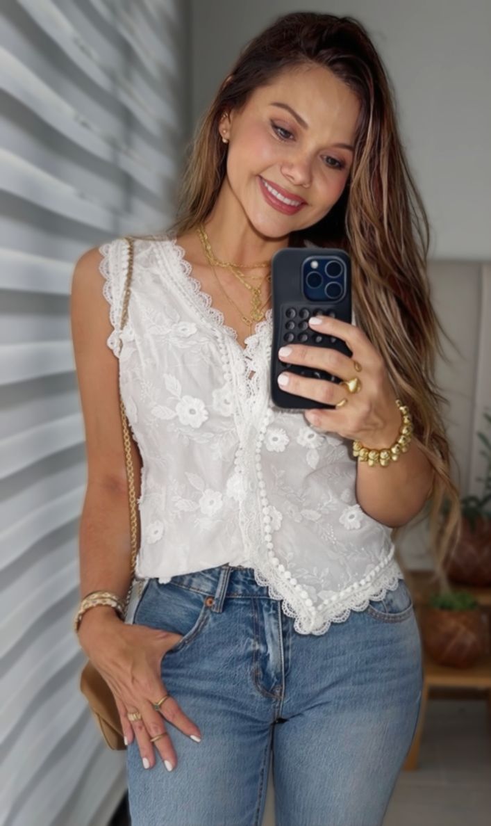 BLUSA DULCE BLANCA LUXURY