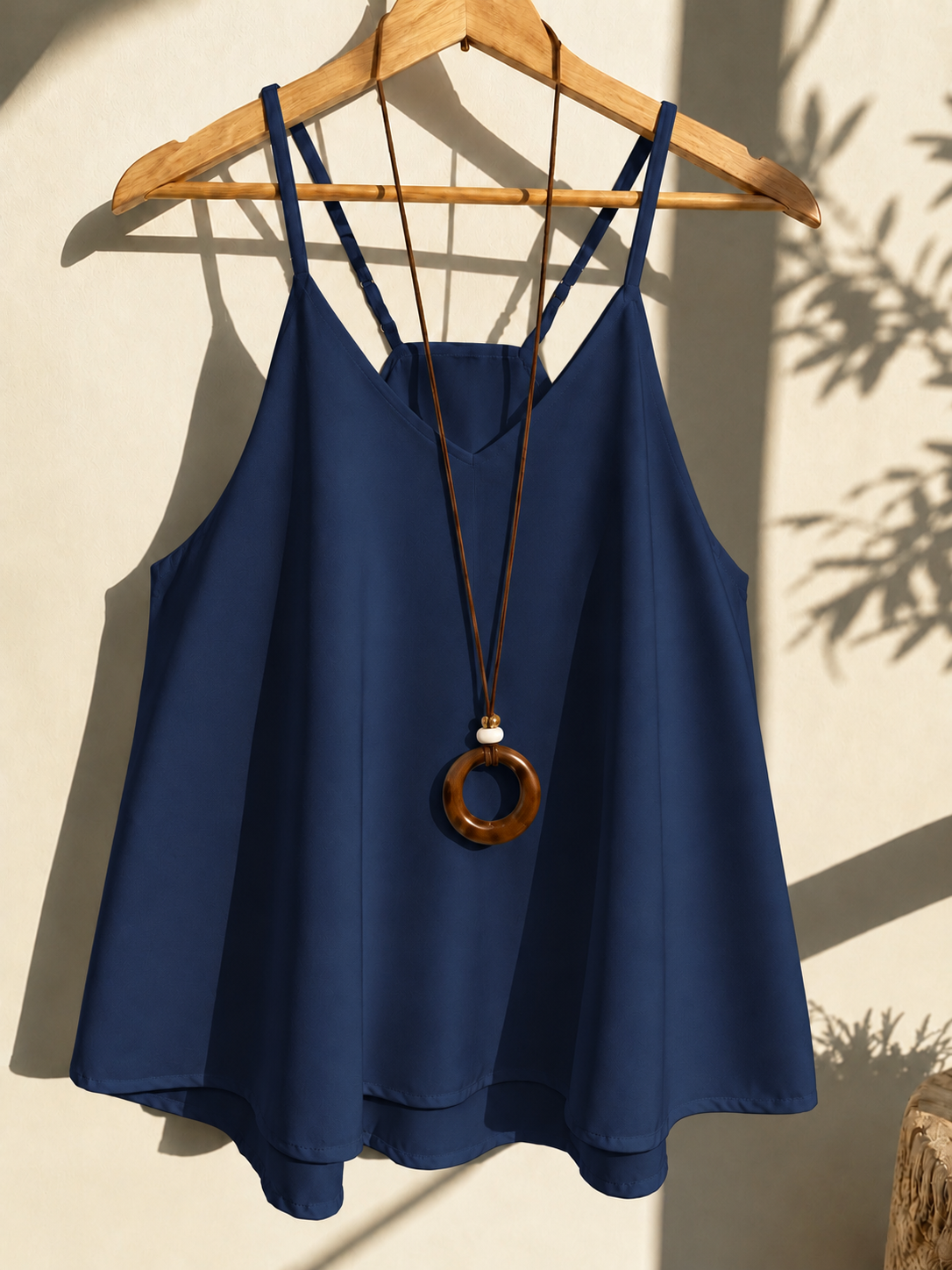 Blusa de Tiras Llave Maestra Azul Navy