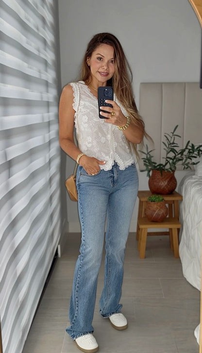 BLUSA DULCE BLANCA LUXURY