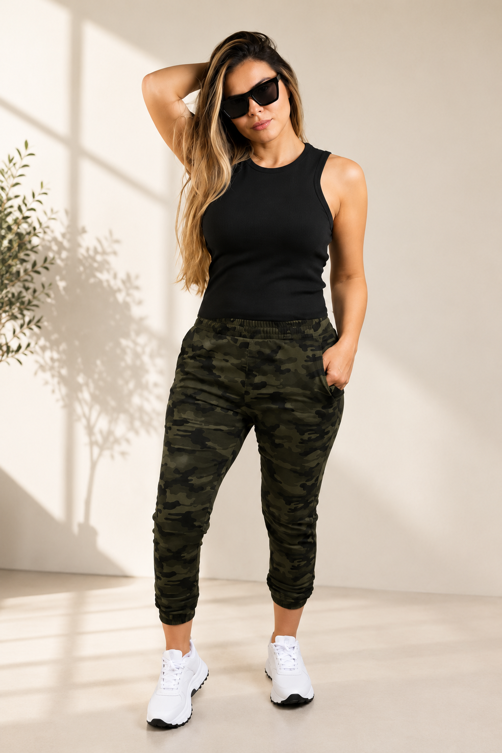JOGGER CAMUFLADO VERDE