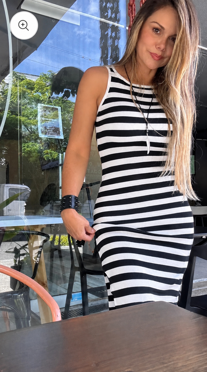 VESTIDO MIDI ESTAMPADO