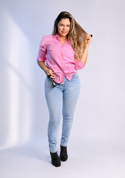 CAMISA ROSA BARBIE