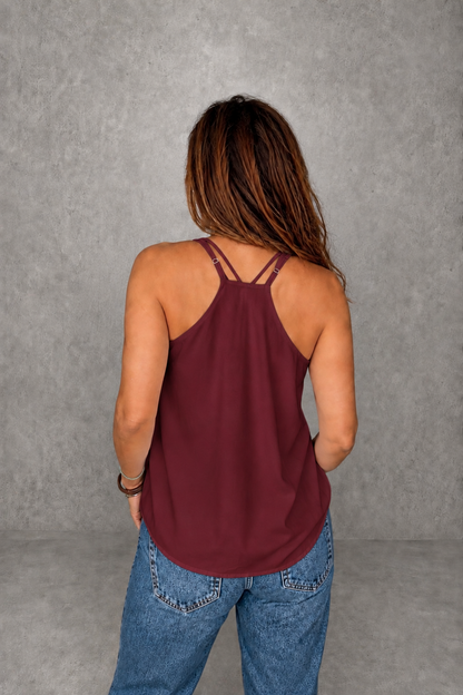 Blusa de Tiras Llave Maestra Azul Navy