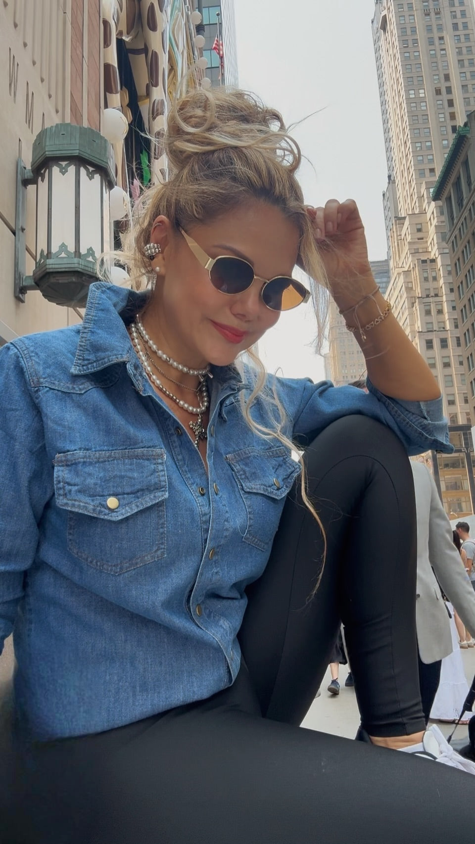 CAMISA JEAN DENIM
