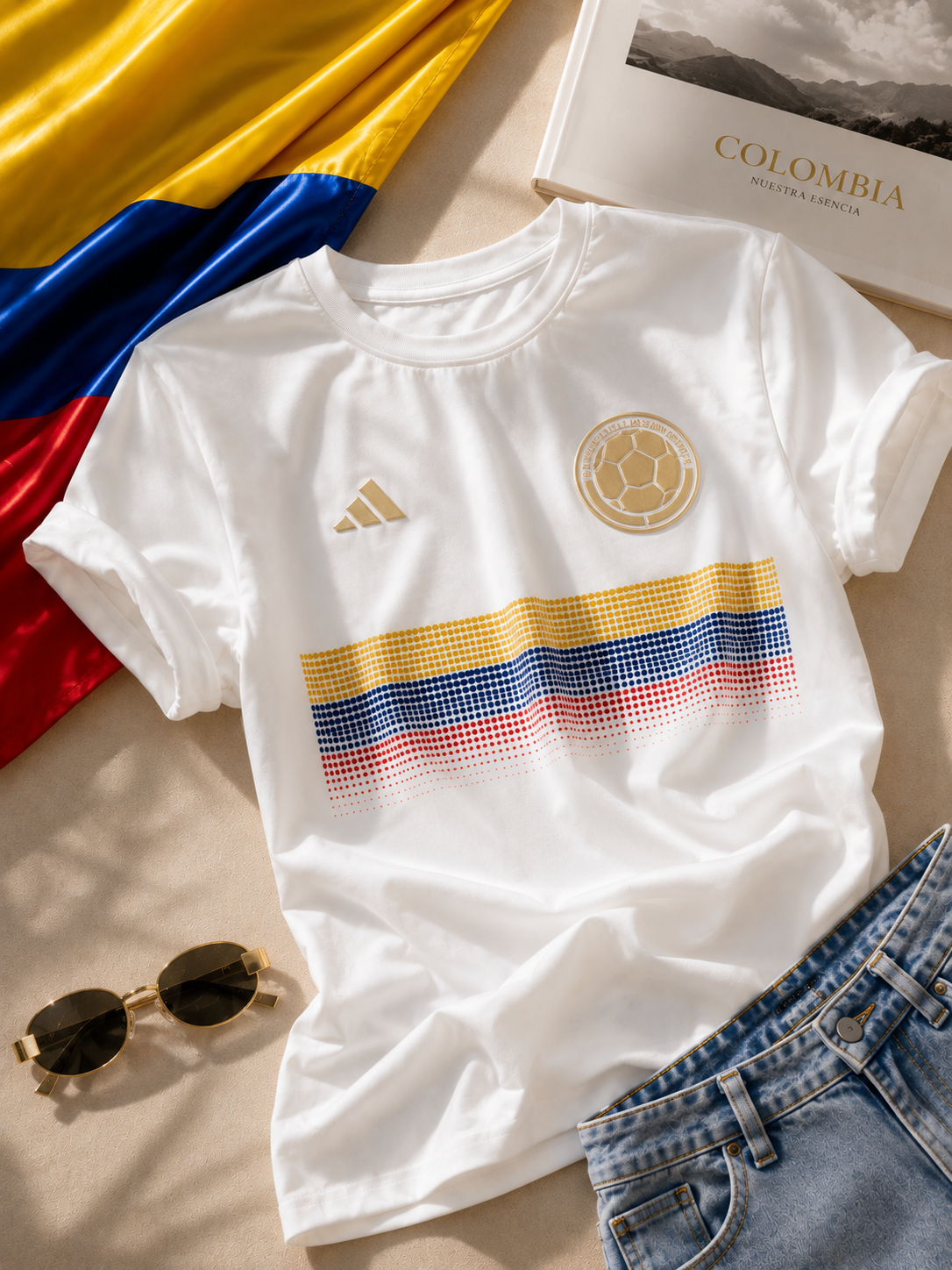 CAMISETA TE QUIERO COLOMBIA