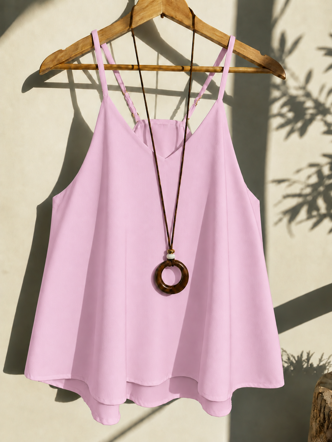 Blusa de Tiras Llave Maestra Rosa Lila