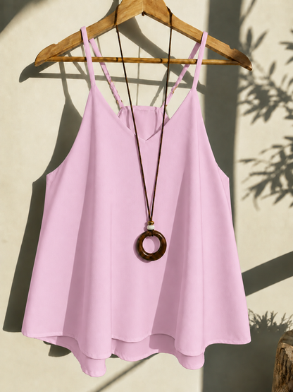 Blusa de Tiras Llave Maestra Rosa Lila