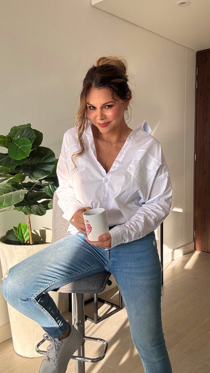 CAMISA OVERSIZE +LEGGINS BOTA TUBO (ENVÍO GRATIS)