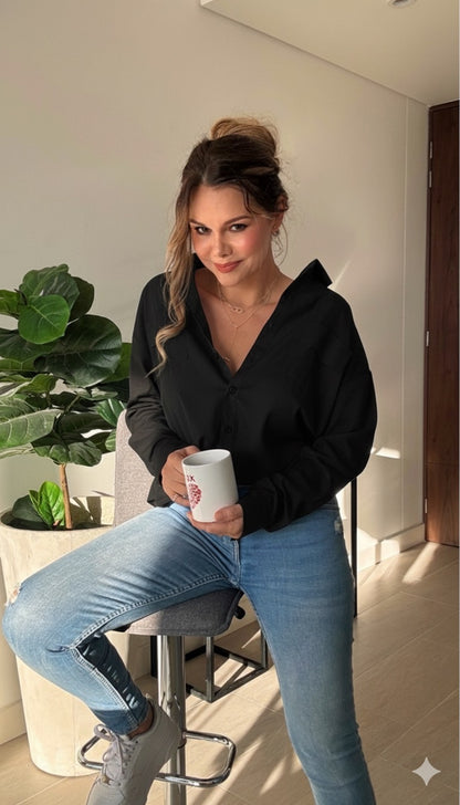 CAMISA OVERSIZE +LEGGINS BOTA TUBO (ENVÍO GRATIS)