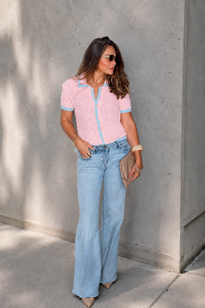 Blusa Riviera 💛💙