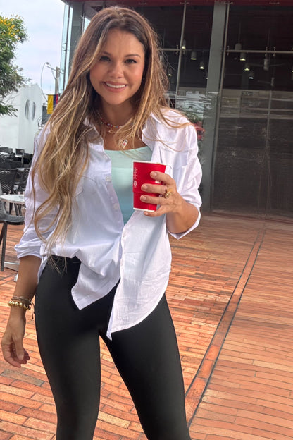 CAMISA OVERSIZE +LEGGINS BOTA TUBO (ENVÍO GRATIS)