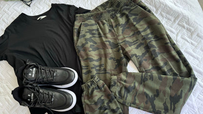 JOGGER CAMUFLADO VERDE