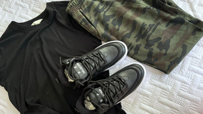 COMBO CAMISETA + JOGGER CAMUFLADO VERDE