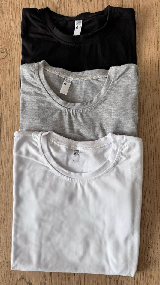 CAMISETA SLIM PACK X 3