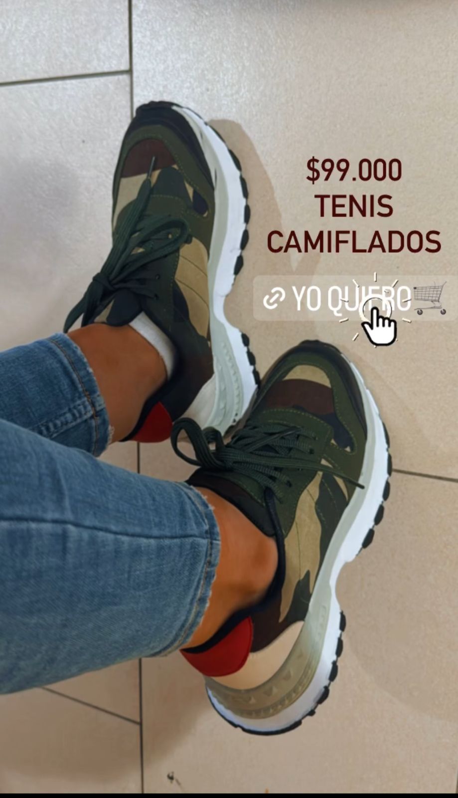 TENNIS CAMUFLADOS