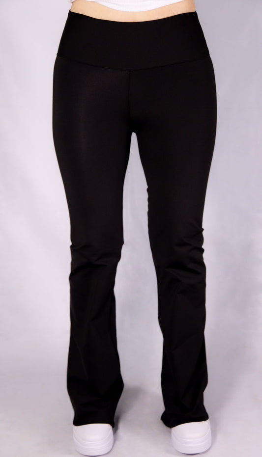PANTALÓN SEMICAMPANA SÚPLEX NEGRO