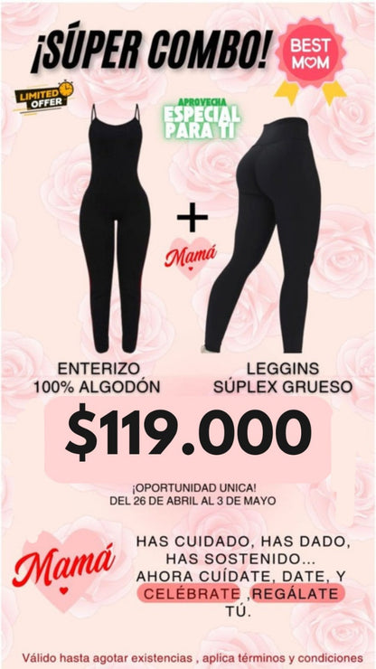 COMBO ENTERIZO + LEGGINS